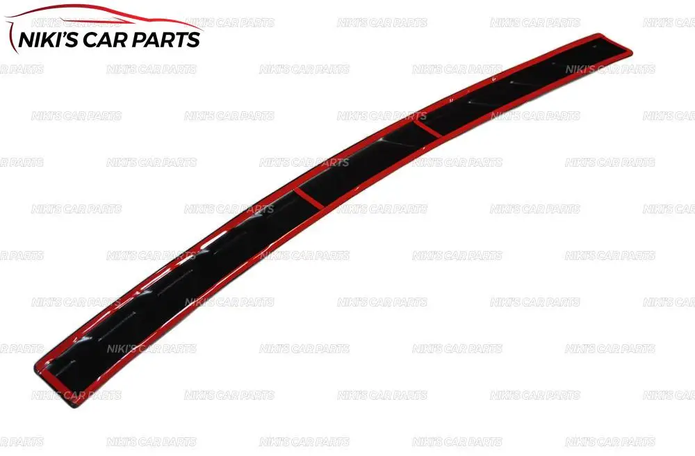 Protective plate of rear bumper case for Nissan Qashqai 2013- plastic ABS protection trim cover pad scuff sill styling | Автомобили и