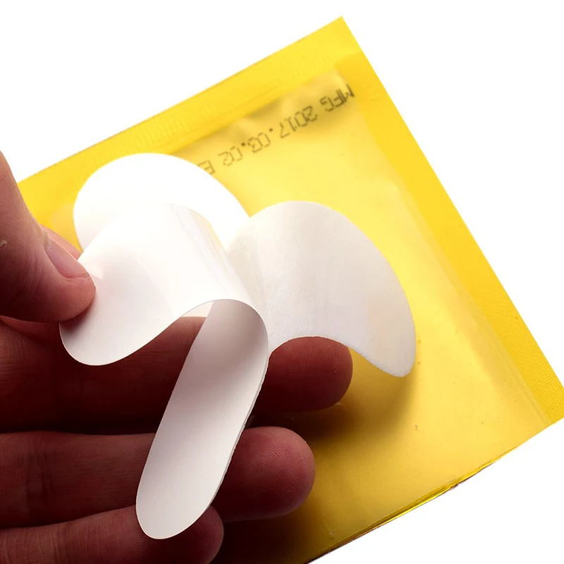 Новые бумажные накладки для наращивания ресниц 1 пара прививаемые наклейки