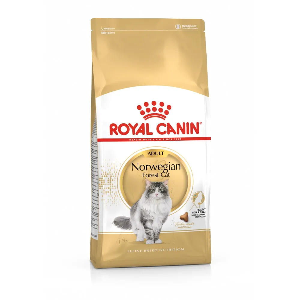Royal Canin Norwegian Forest Adult корм для кошек норвежская лесная 2 кг|Кошачий сухой корм| |