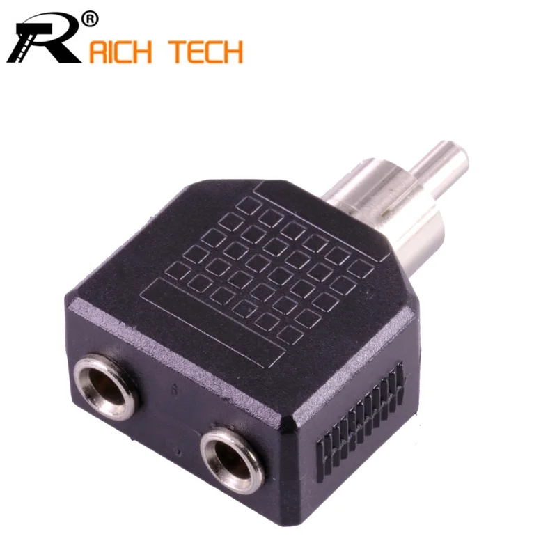 3 шт. разъёмы для наушников 5 мм 2x3 5|jack 3.5mm|jack to rcajack jack |