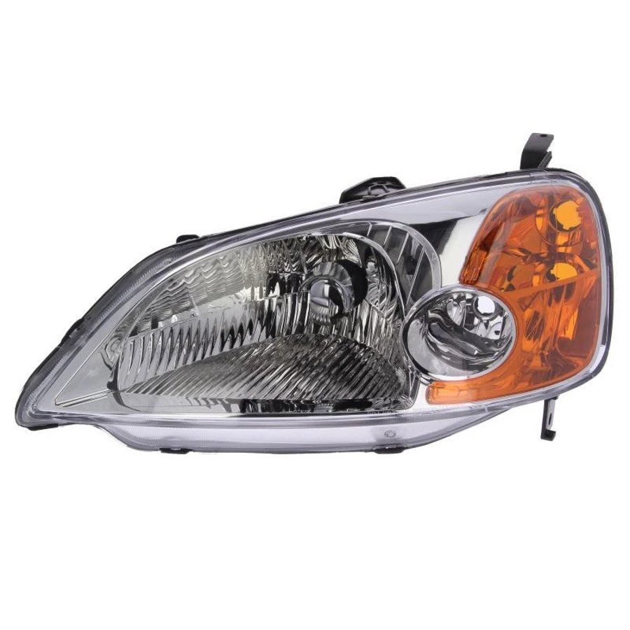 

Headlight Left fits HONDA CIVIC 2001 2002 2003 2004 2005 4 Doors Headlamp Left