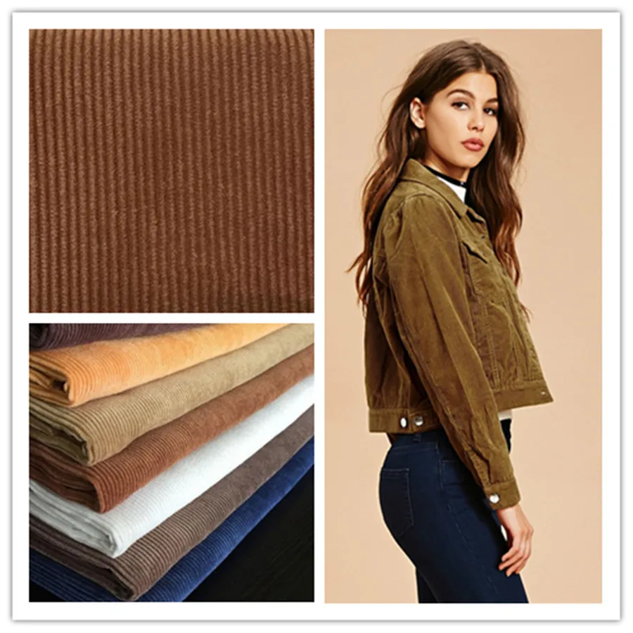 Хлопковая женская Вельветовая куртка 11 Вт брюки на бретельках юбка fabrics-300gsm | Дом