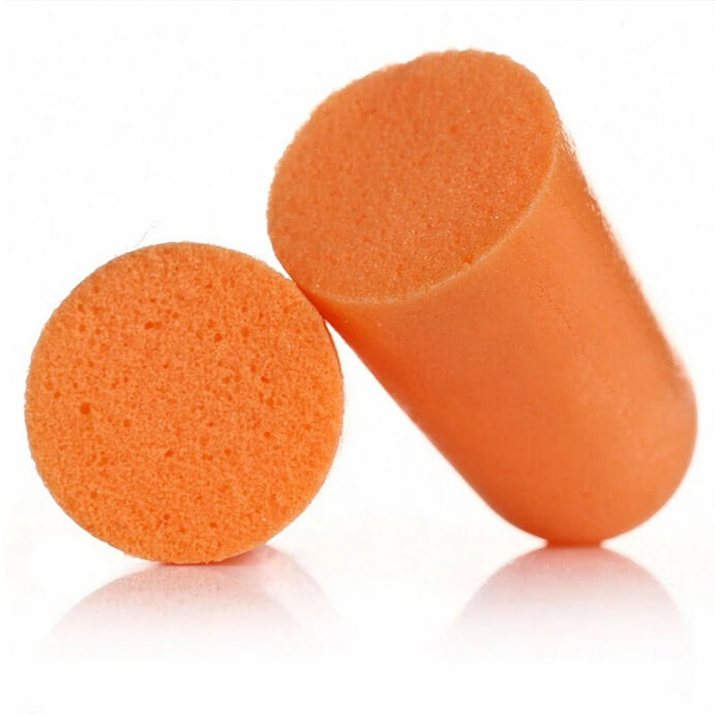 200 пар/кор. 3 м 1100 Аутентичные Мягкие Ушные затычки из пенопласта с эффектом медленной ребуна Шумоподавление для сна, плавания, путешествий, работы, ушные затычки, защитные
