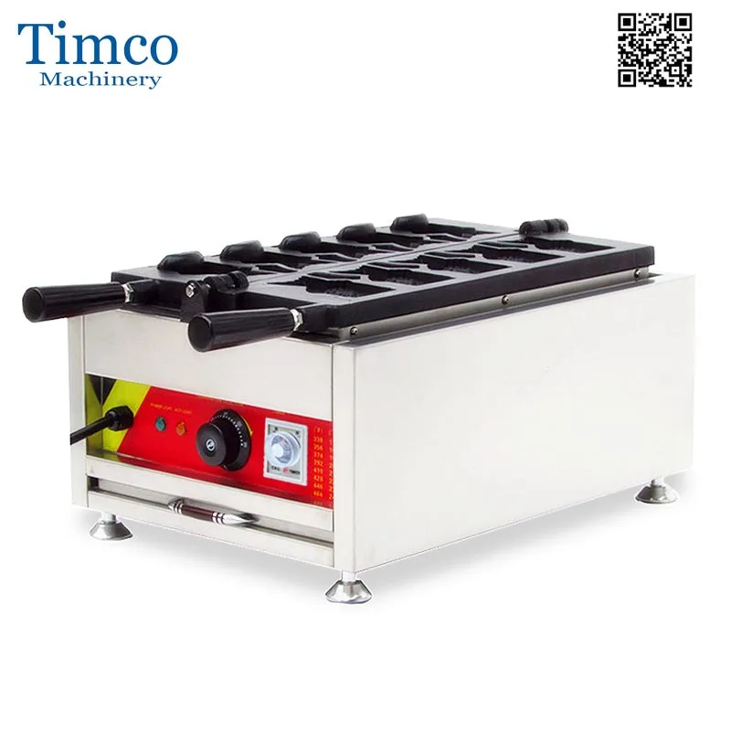 

Big Mouth Fish Waffle Maker Stainless Steel Taiwan 5PCS Taiyaki Machine