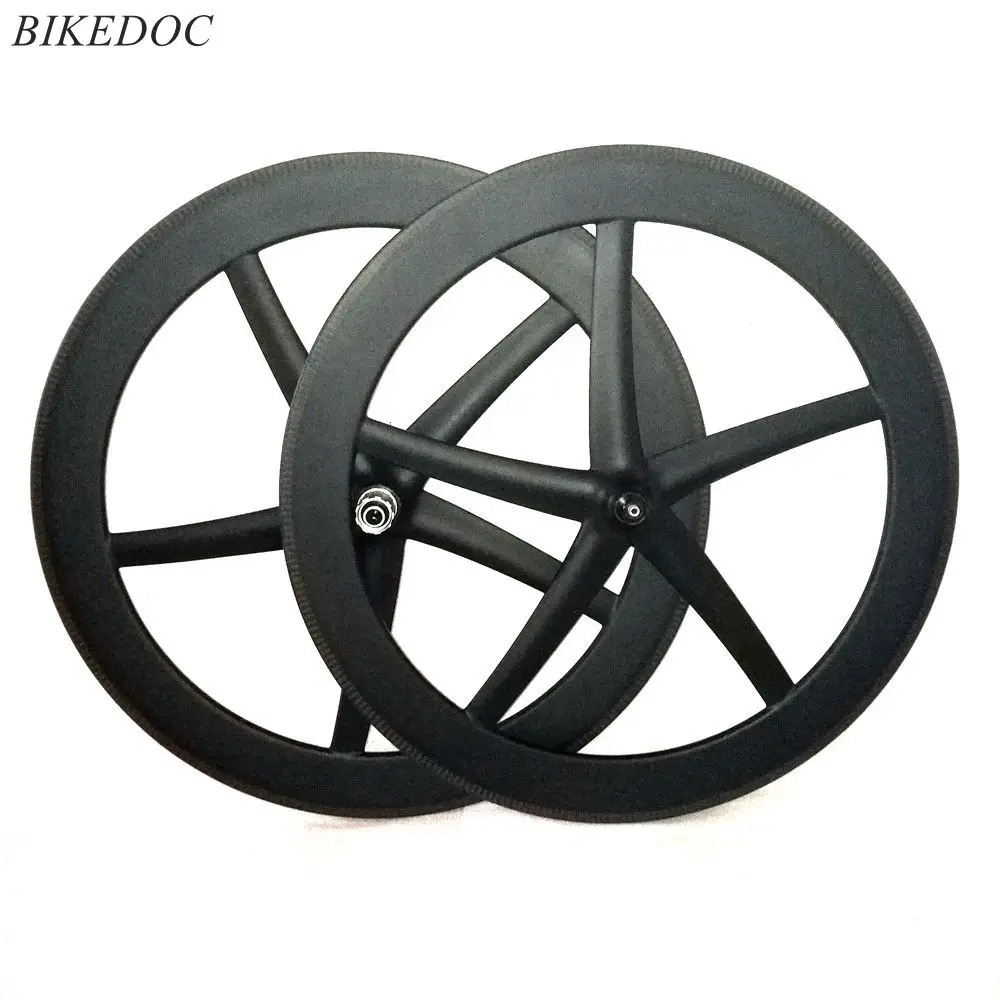 Колеса BIKEDOC 700C ширина 25 мм карбоновые колеса 5 спиц Powerway Hub колесная