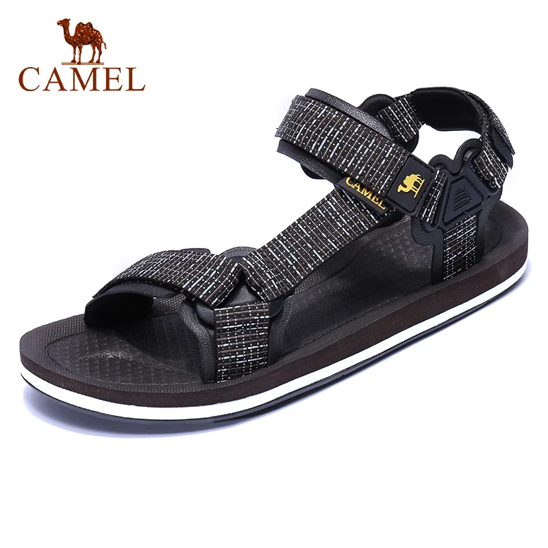 CAMEL/Новинка Повседневные мужские сандалии Летние пляжные спортивные модные