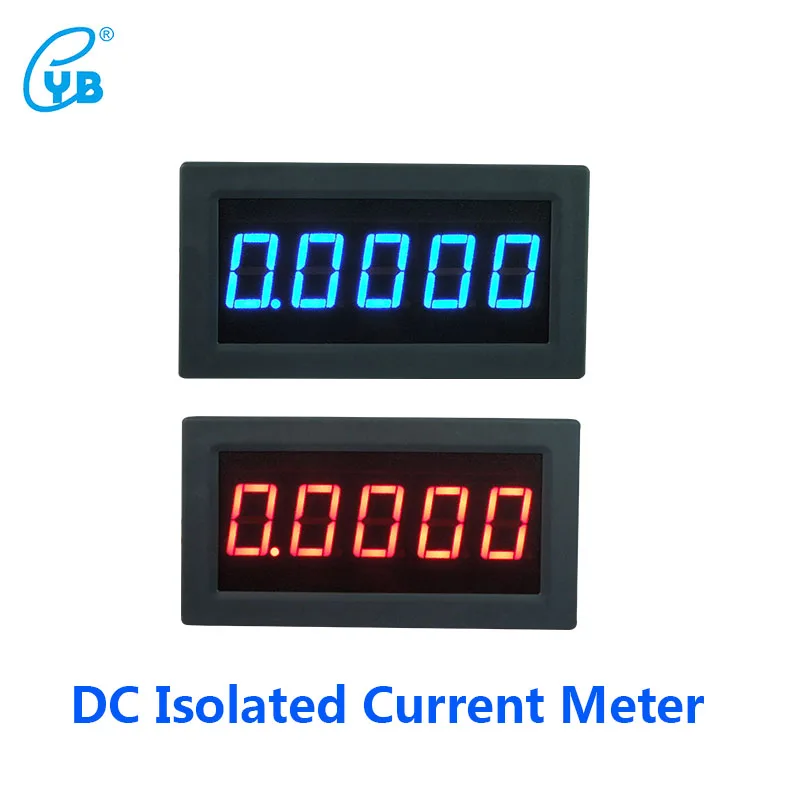 Изоляционный светодиодный цифровой амперметр постоянного тока YB5145BI тестер