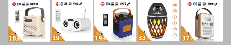 InstaBox W33 FM радио с Bluetooth динамик сигнализация MP3 плеер Поддержка Беспроводное зарядное устройство для iPhone samsung дистанционное управление часы