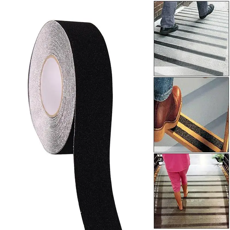 

15M High Grip Anti Slip Tape Non Slip Adhesive Backed Tape (Black)