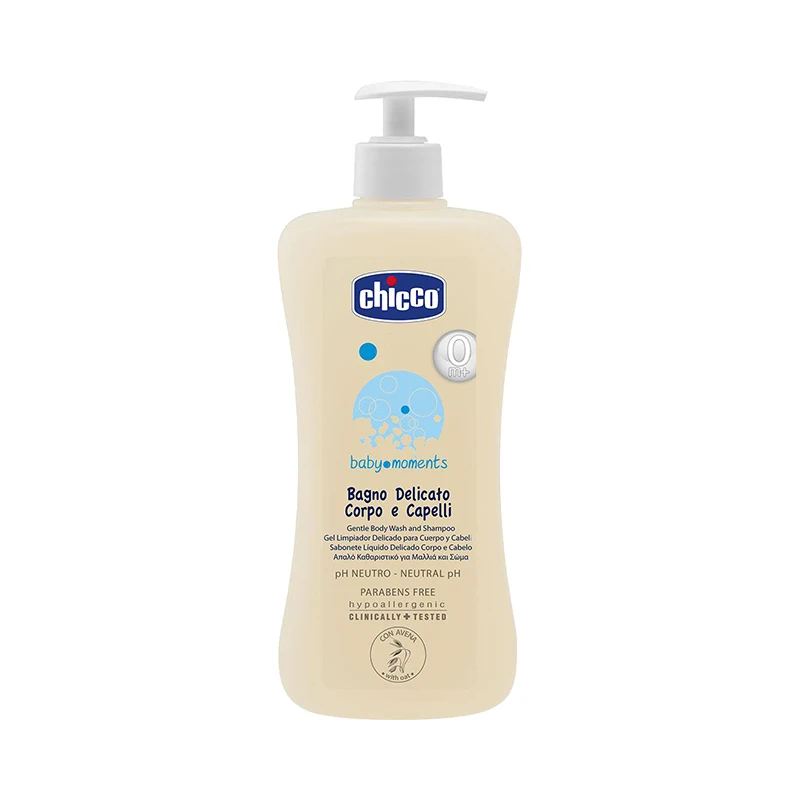 Шампунь Chicco Baby Moments 500мл (с овсом) |
