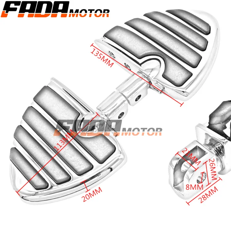 Передняя подставка для ног Suzuki Boulevard M50 M800 C50 M109R M1800R VZR1800 M90 VL800 2001 + (099)|Подставки под