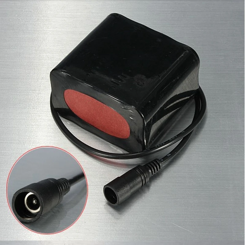 

GTF 8,4 V велосипедные фары рыболовная лампа батарея 18650 mAh 8 * литиевая батарея Группа