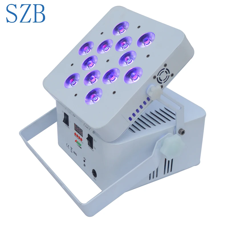 SZB 12X15 Вт 5 в 1 RGBWA беспроводной DMX с питанием от батареи свет/SZB WBPL1215|Эффект