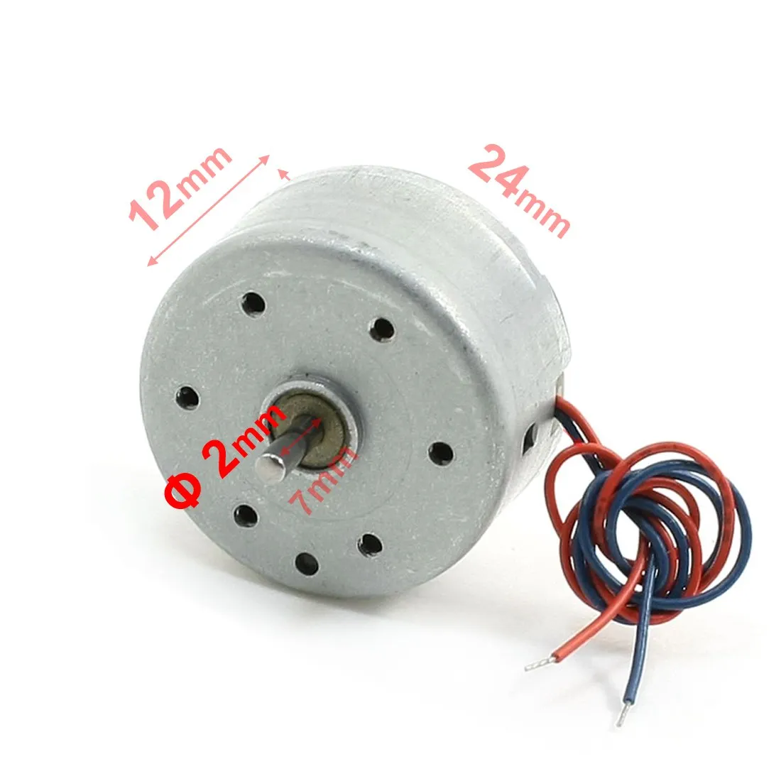 UXCELL 2 шт. DC 5 в мотор RC300 FT 08800 6000 об/мин микро для Cd DVD плеера 24*12 мм DH|micro motor|motor formotor
