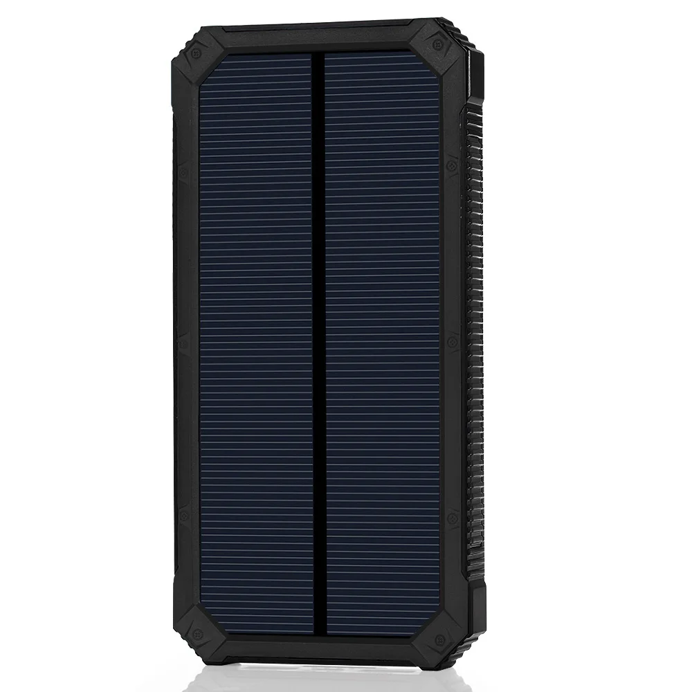 GTF Солнечный блок питания 20000mah подвесной кронштейн мобильный источник питания с сильным светильник вспышка светильник - Цвет: Зеленый