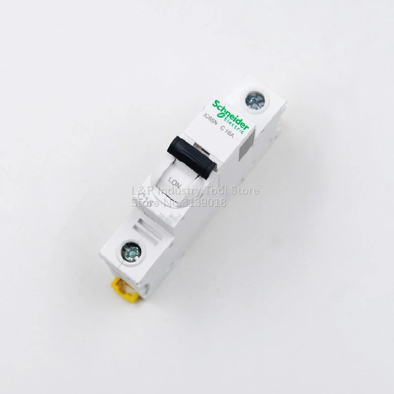 100% Новый оригинальный автоматический мини-выключатель Schneider IC65N 1P C16A A9F18116