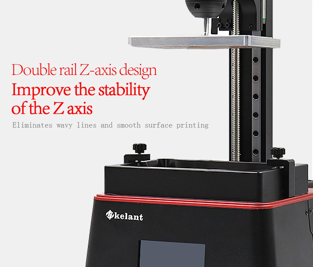 Kelant Orbeat D200 impresora 3d принтер УФ ЖК-дисплей Собранный Фотон 3D принтер УФ смоляный светильник 3,5 ''Настольный 405nm impressora