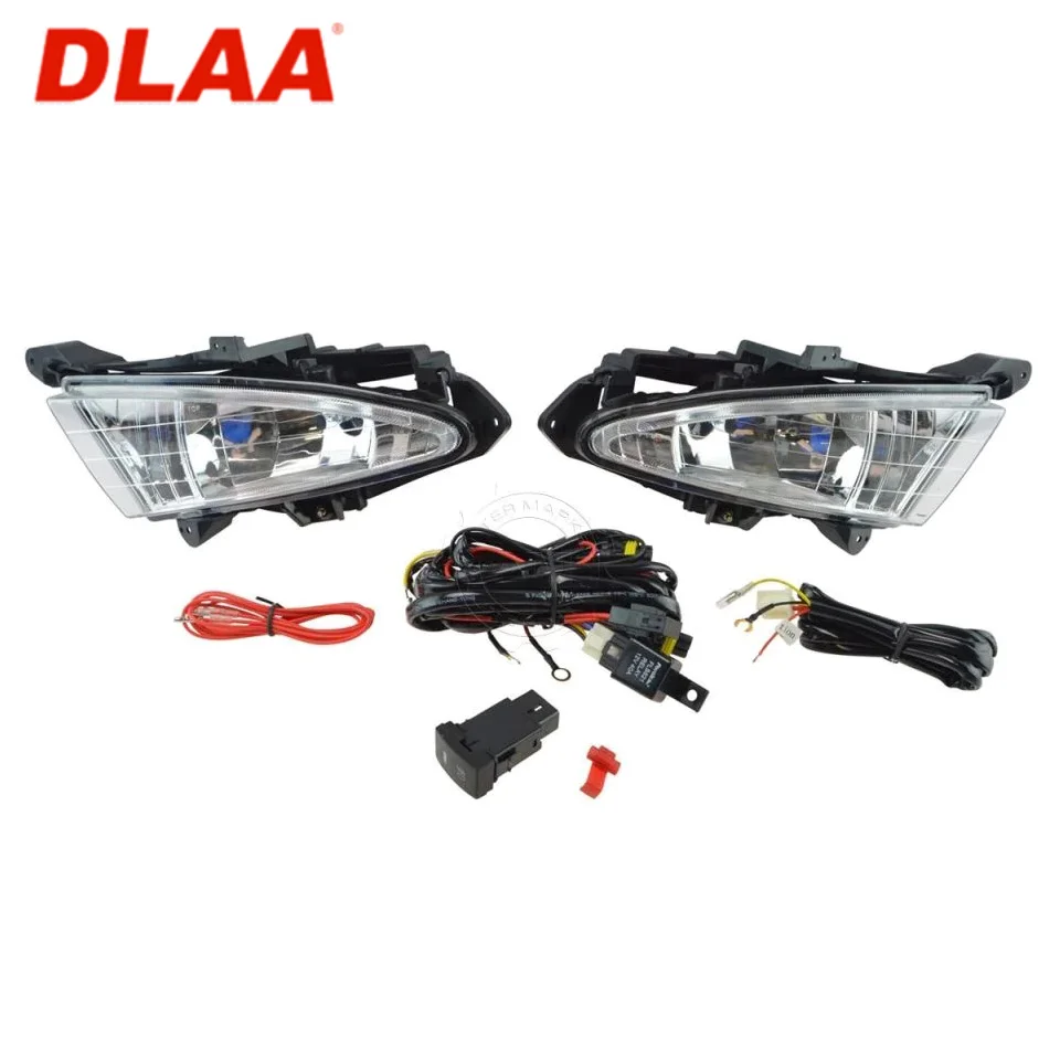 Для Hyundai Elantra HD 2007 2010 Комплект противотуманных фар с проводами и кнопкой DLAA HY 261|fog