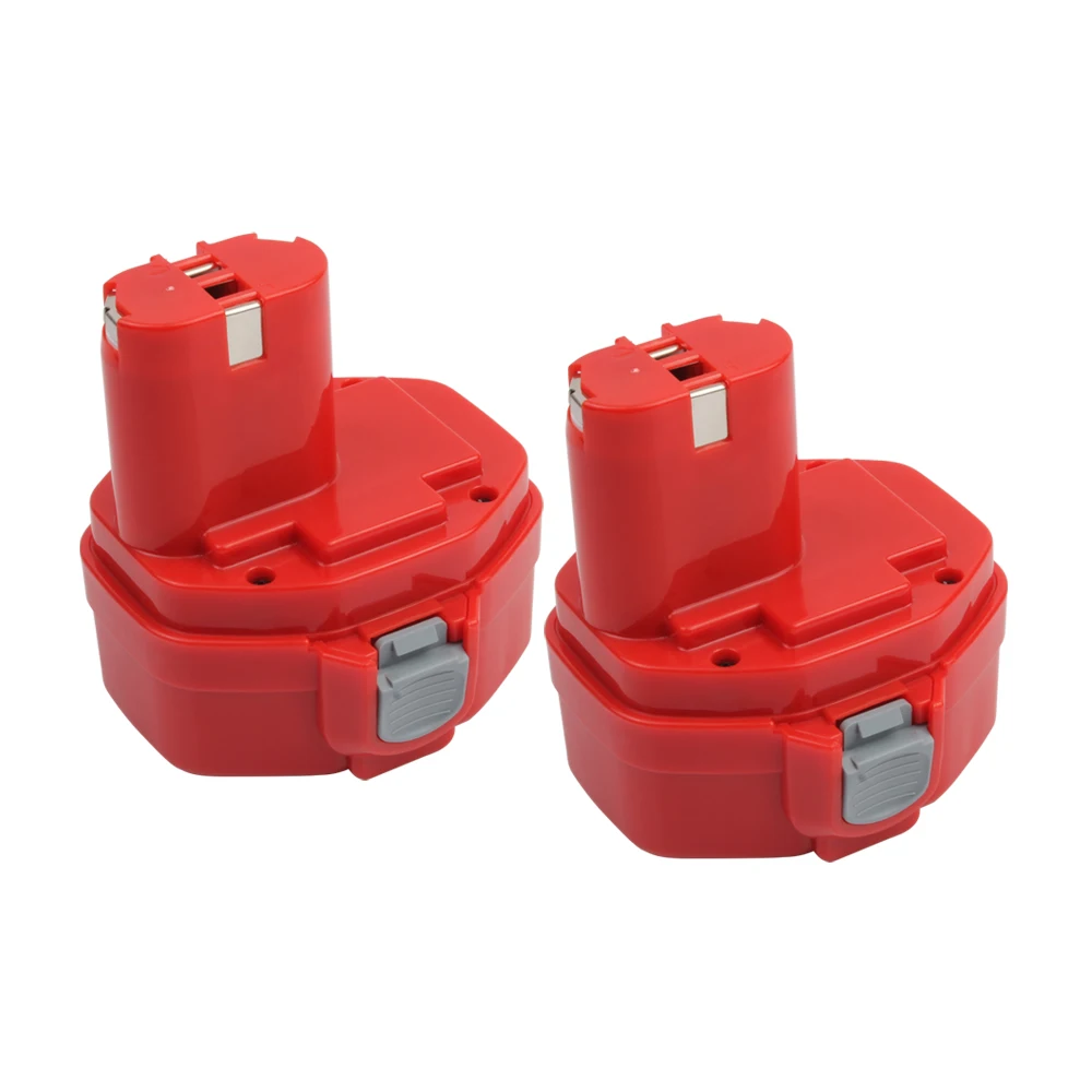 VANON 2 шт. для makita 14,4 в 2000 мАч Ni-CD 2.0Ah аккумулятор для электроинструмента для MAKITA 1420 1422 1400 PA14 192600-1 194172-2 193985-8