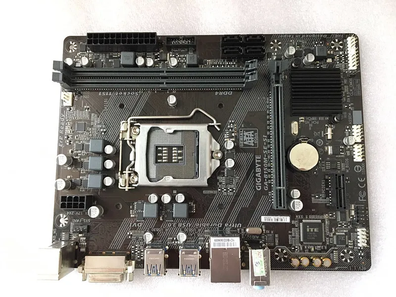 LGA1151 для Gigabyte GA B150M SE SI оригинальная б/у настольная B150 материнская плата DDR4 USB3.0