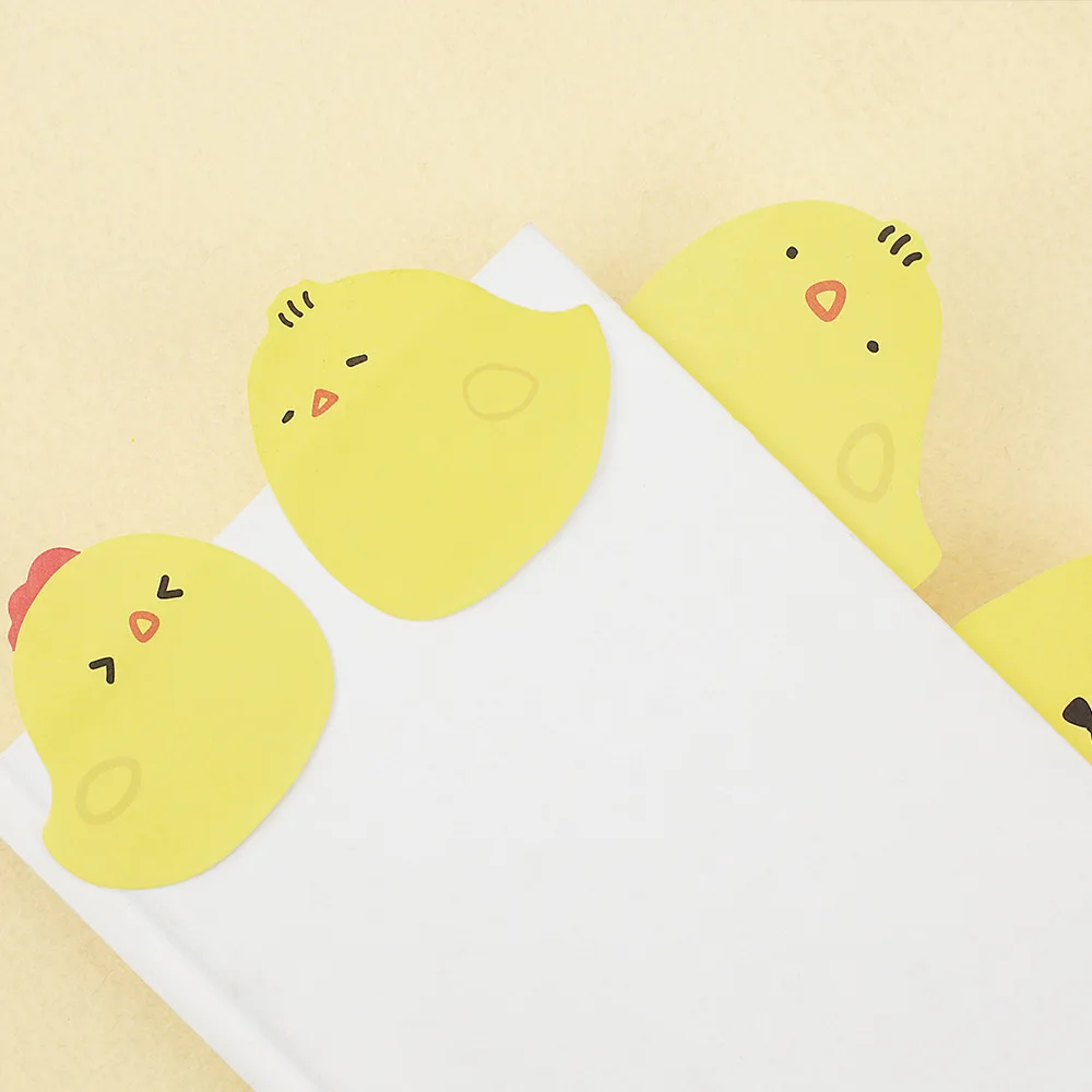 Канцелярские принадлежности 1 шт. kawaii курица блокнот милые наклейки Скрапбукинг