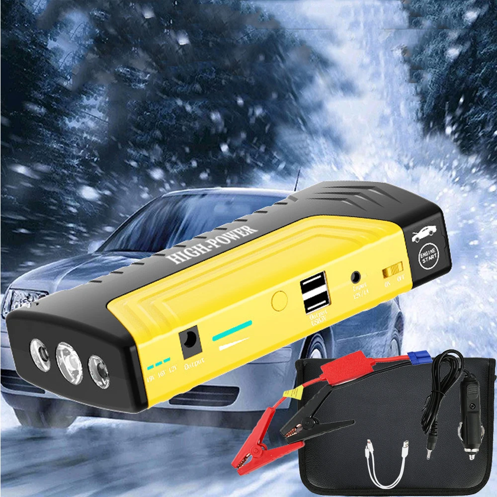 600A 82800mAH Портативное автомобильное зарядное устройство пусковой усилитель