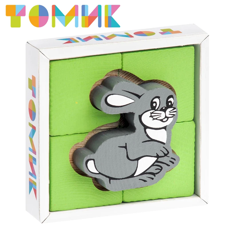 Собирайка &quotЗайка&quot (5 деталей) ТОМИК|baby educational toys|baby toysbaby toys |