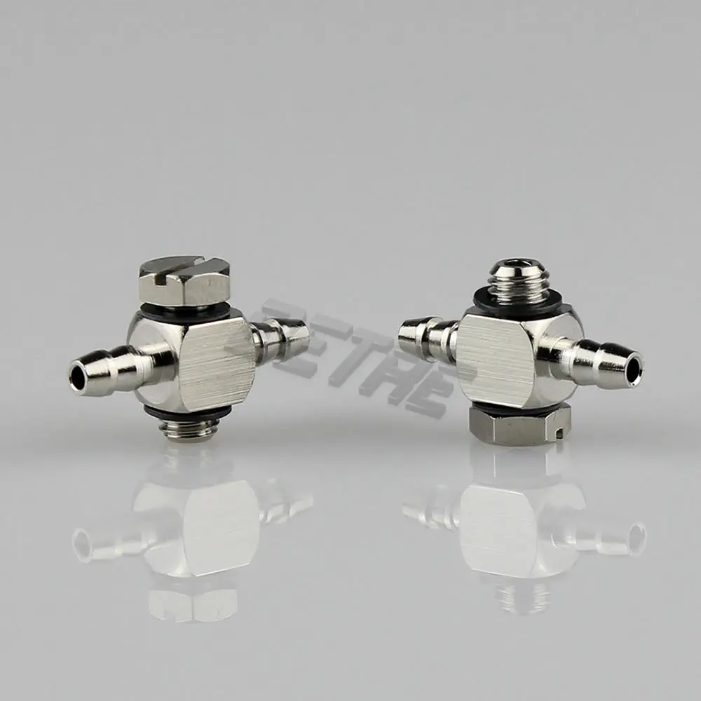 15 шт. 3 способа 5 мм Воздушный пневматический шланг для M5 Male Mini Barb Fitting/Brass |