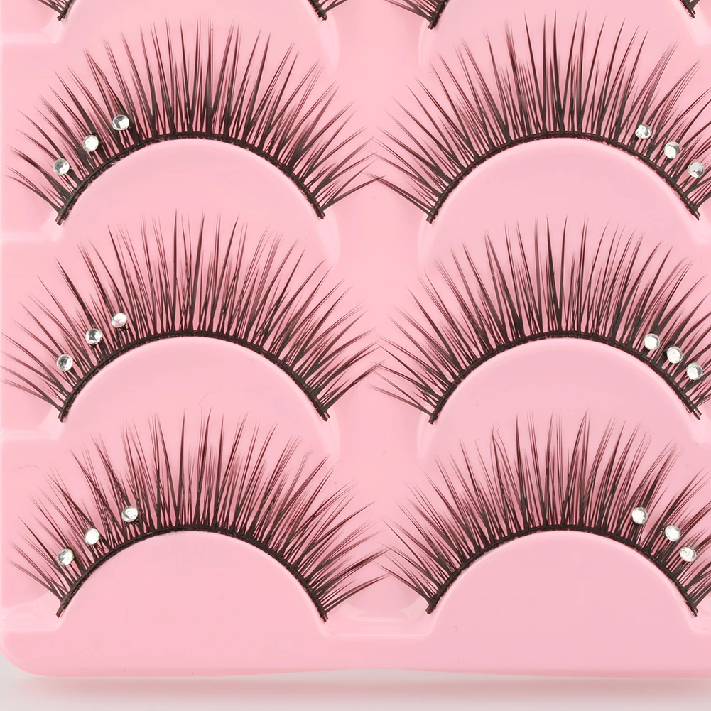 5 пар модные Искусственные ресницы|fake eye lashes|eye lasheseyelashes thick |
