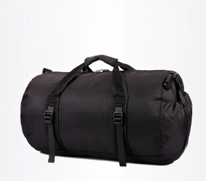 Новая Складная мужская дорожная сумка-тоут, дорожная нейлоновая спортивная сумка, портативная дорожная сумка через плечо от AliExpress WW
