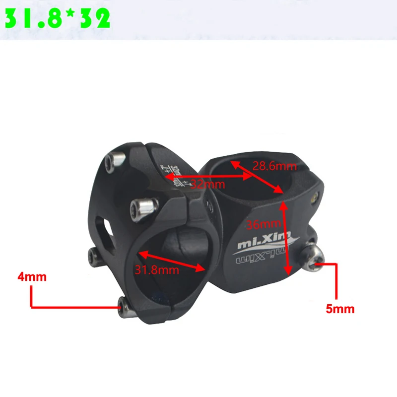 Углеродное волокно MTB 28 6 мм * 31 8 32 60 80 100mm Алюминий Сплав Горный супер короткие