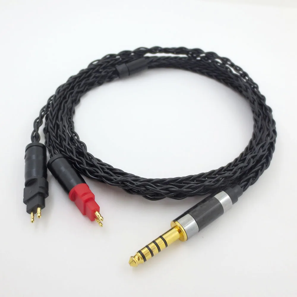 ZSFS 3 5/4 4 мм 8 ядерный Pcocc посеребренный кабель для наушников sony zx300a NW WM1Z HD580 HD600 HD650