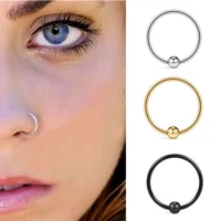 piercing nose rings and studs 925 sterling silver body chain indian gold hoop nose ring body jewelry women wedding men fashion