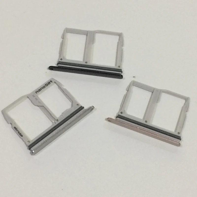10 шт./лот лоток для Nano SIM карты + держатель слота памяти Micro SD адаптер LG G6 US 997 VS988