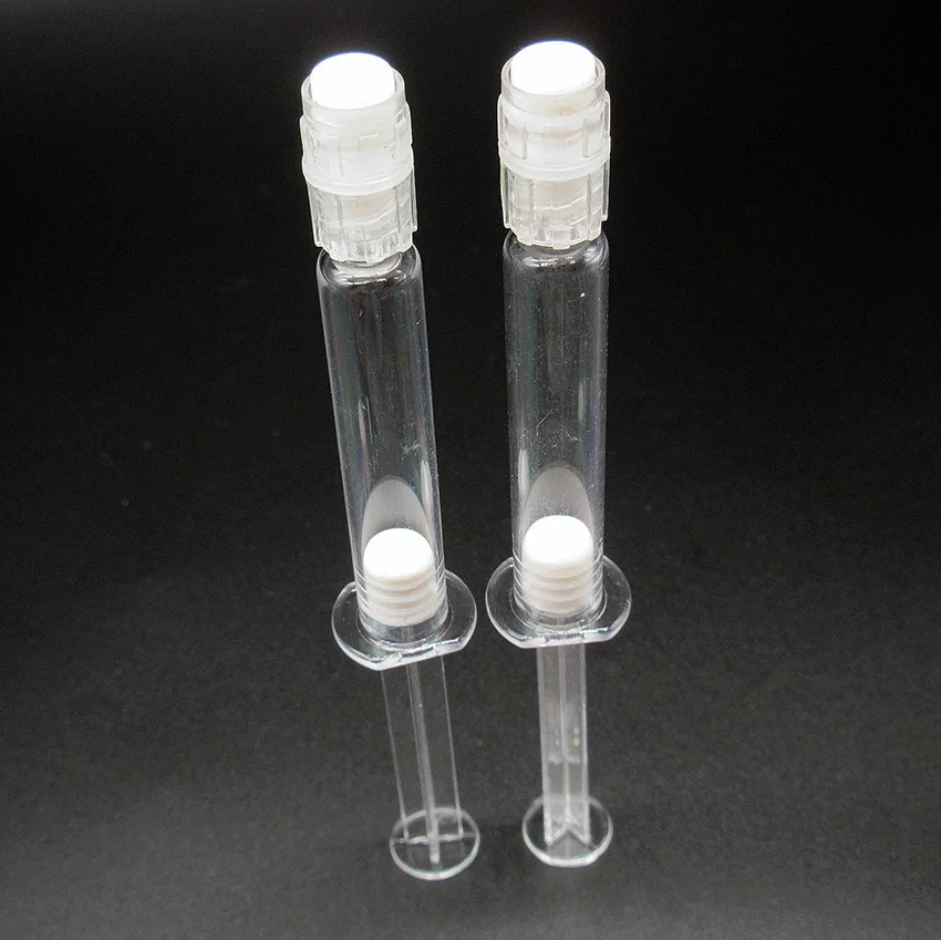 Одноразовые пластиковые шприцы для инъекций разных размеров с замком luer 2 мл прозрачная трубка для эфирного масла 100 шт./лот от AliExpress WW