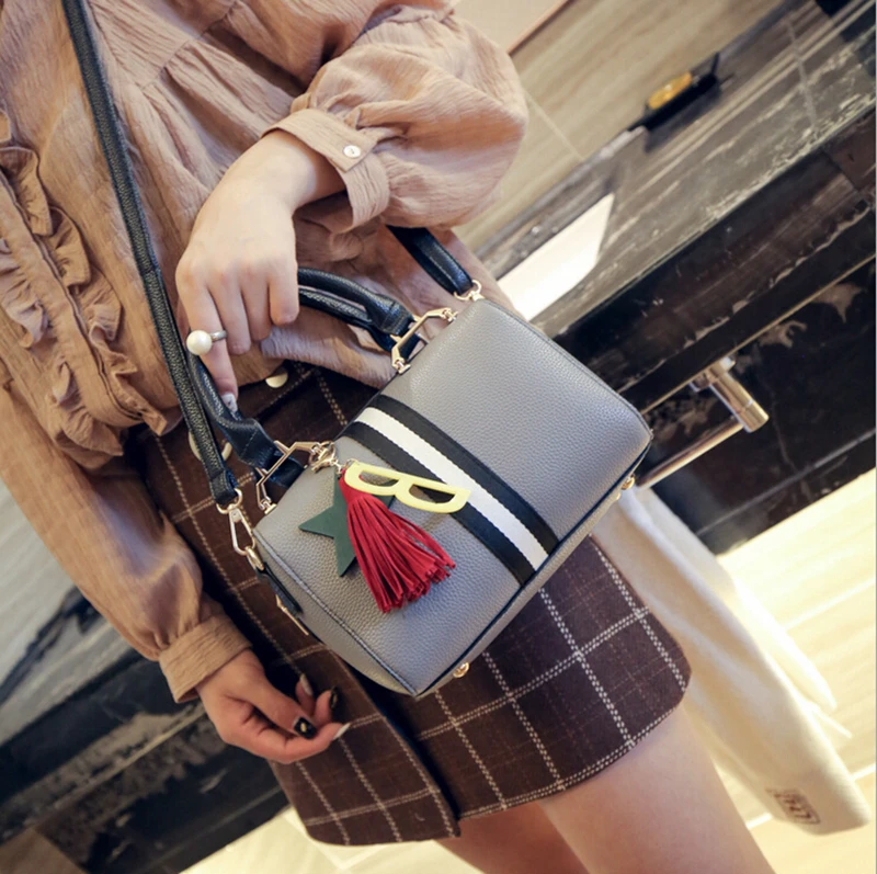 Новые дамские сумочки вместительные бостонские сумки с подушкой дизайнерские