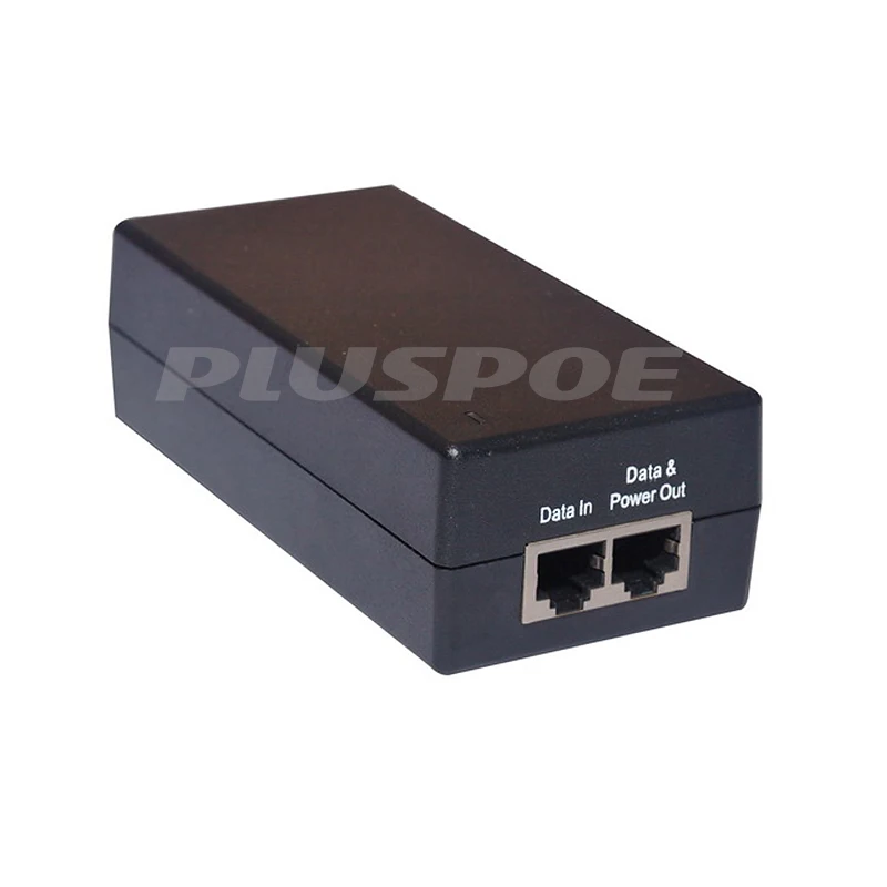 IEEE 802.3af/at 48V PoE Мощность over Ethernet POE инжектор адаптер питания, 10/100 Мбит/с