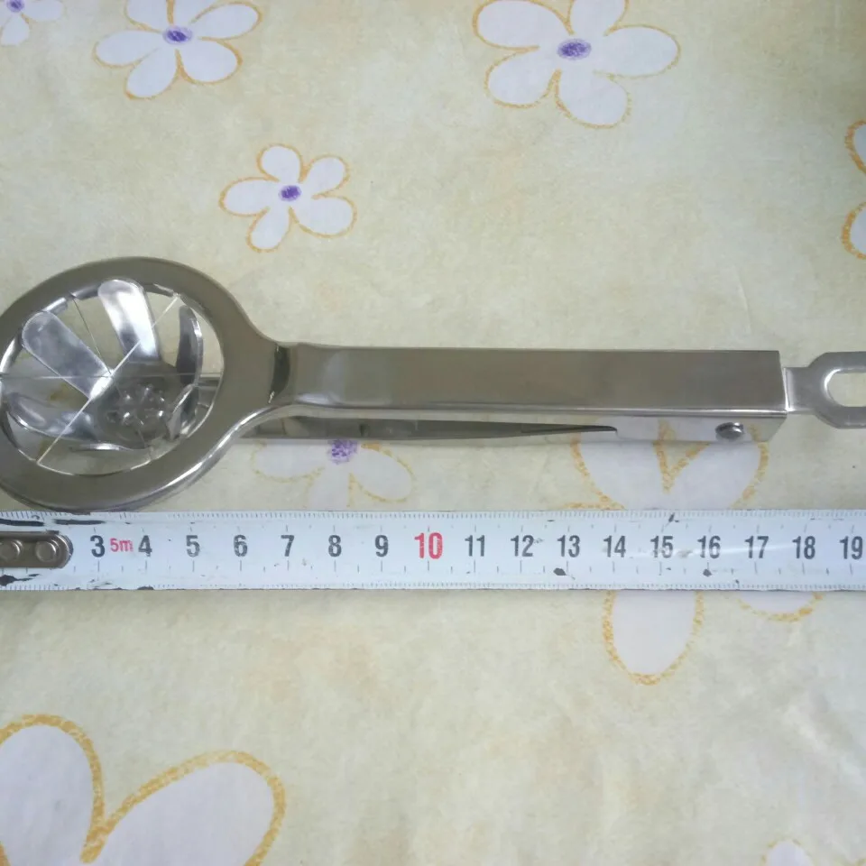Stainless Steel Egg Slicer Wedger Cutter Multifunction Slicer Divides Hard Boiled Eggs Into 6 Equal Segments In One Egg Beaters Aliexpress