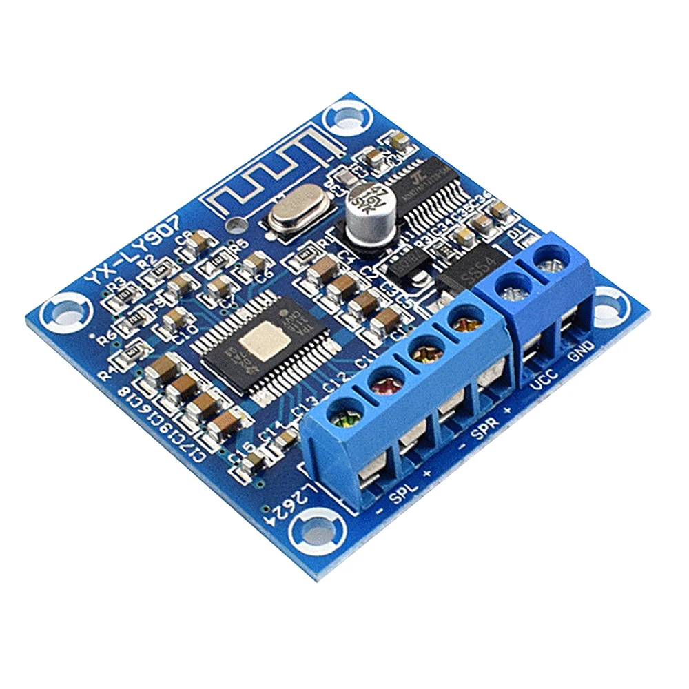 Плата усилителя мощности Tenghong TPA3116D2 Bluetooth 50 Вт * 2 модуль цифрового звука 0 каналов