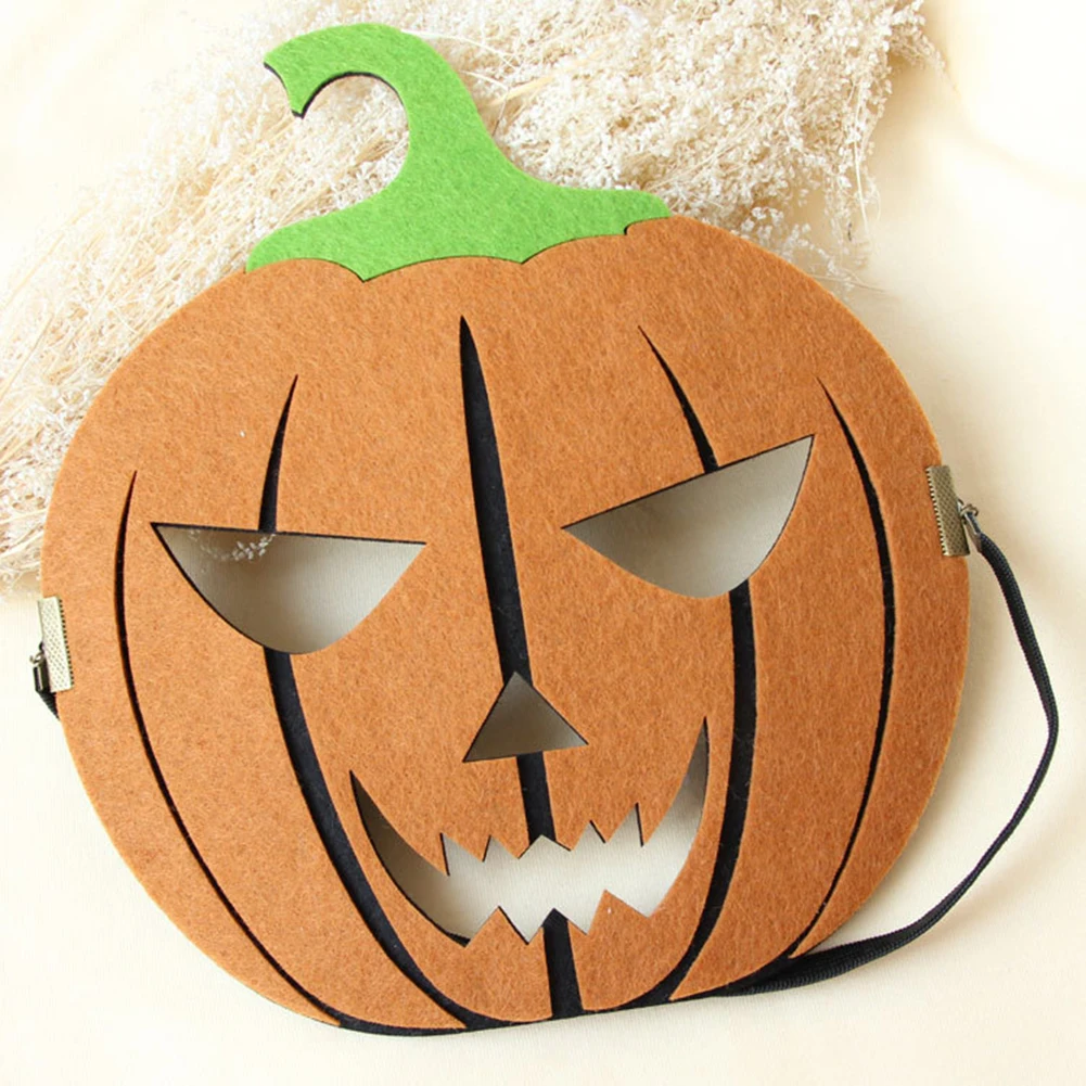 Funny Halloween Pumpkin Full Face Mask with Elastic Band for Masquerade Party | Дом и сад