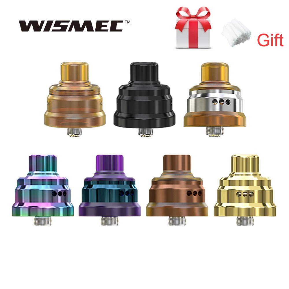 Оригинальный WISMEC Tobhino BF RDA нижняя подача одной катушки обслуживаемый капельный
