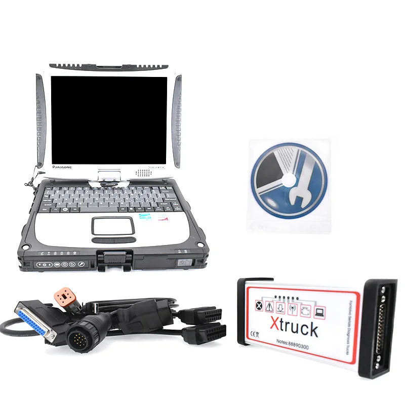 Toughbook CF19 с Xtruck Y1 vocom 88890300 диагностический сканер для Volvo vocom/Volvo/Renault/UD/Мак |