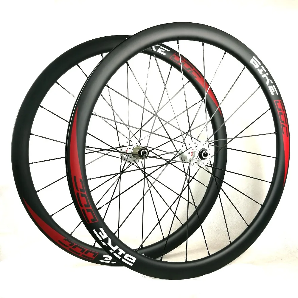 BIKEDOC Carbon Road Disc Wheel 700C*38MM Bicycle White 771 772 Hub | Спорт и развлечения