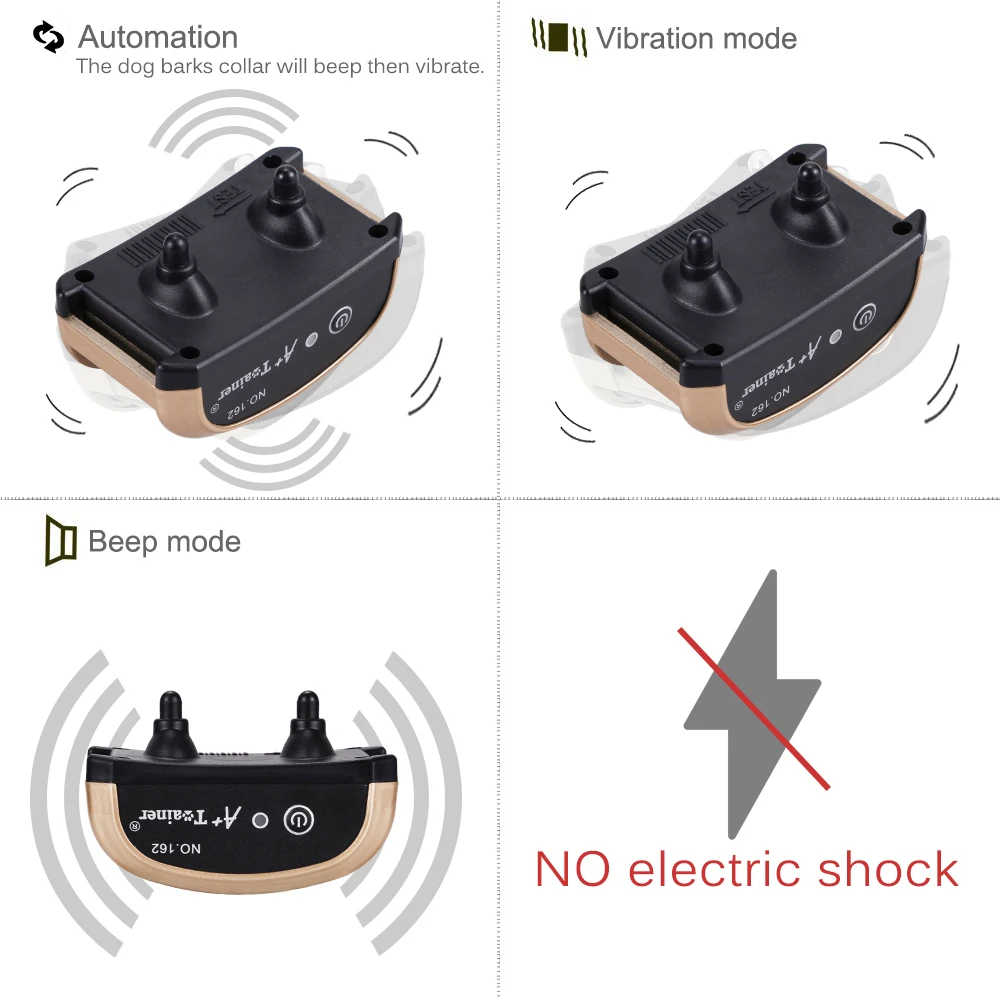 Электрический автоматический ошейник для дрессировки собак NO E шок вспышка