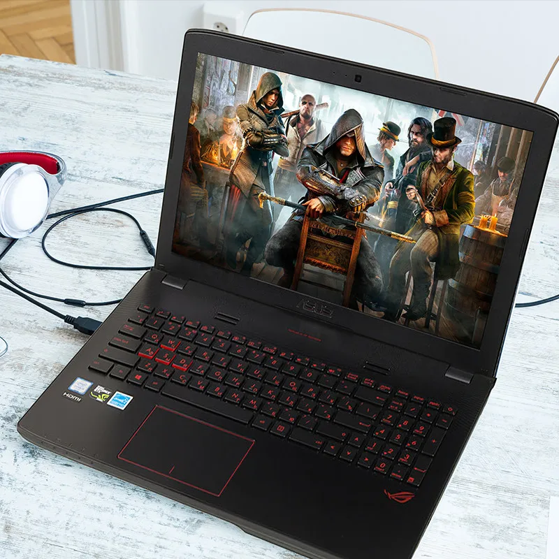 Ноутбук игровой Asus ROG GL552VW-CN866T 15.6&quot/i5 6300HQ/8Gb/1Tb/GTX960M/DVD-RW/Win10/Black (90NB09I1-M10940) | Компьютеры