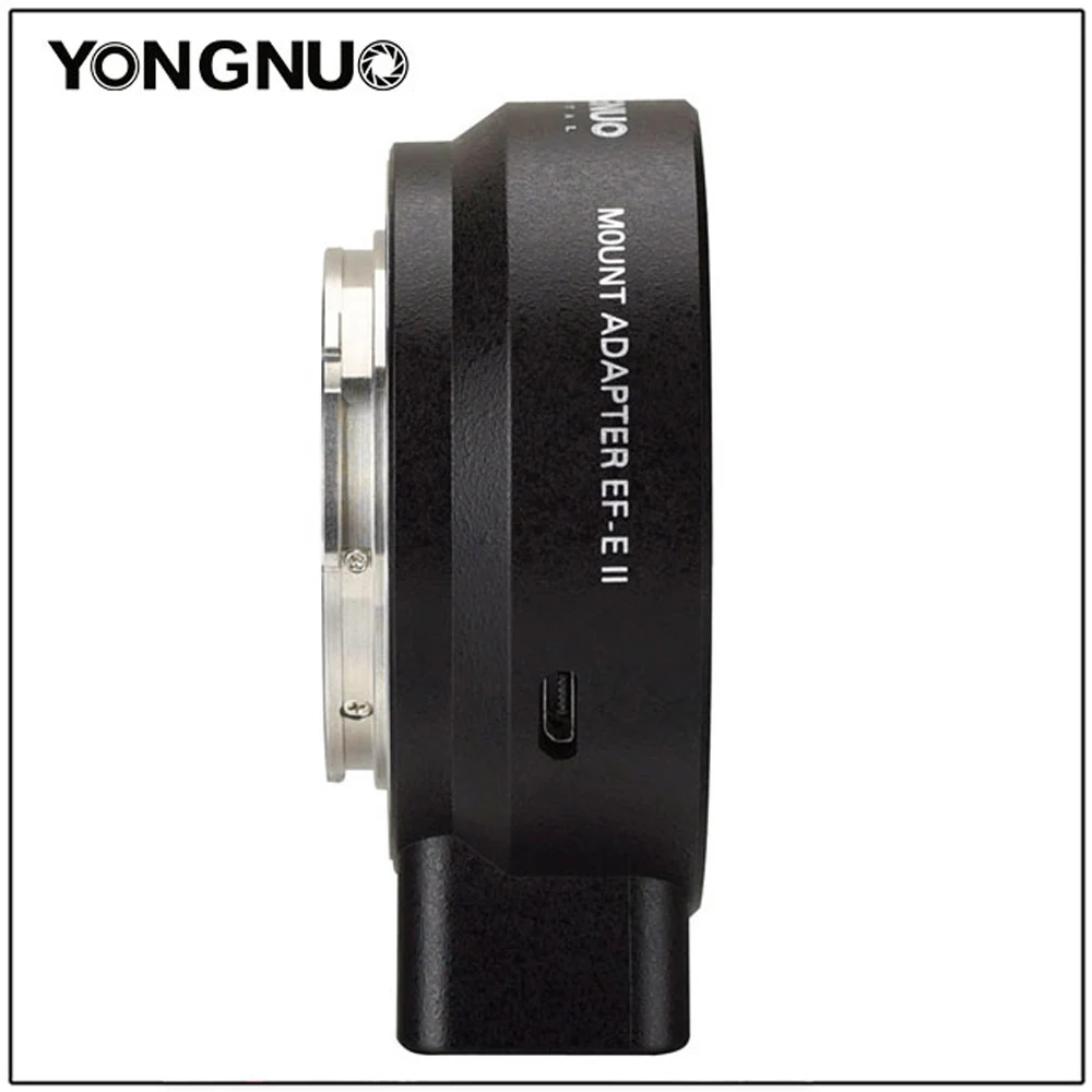 Кольцо адаптер Yongnuo EF E II с автофокусом для Canon Mount lens sony mount camera a6500 a6400 a9 a7m3 a7r3 a7m2 a7r2 a7