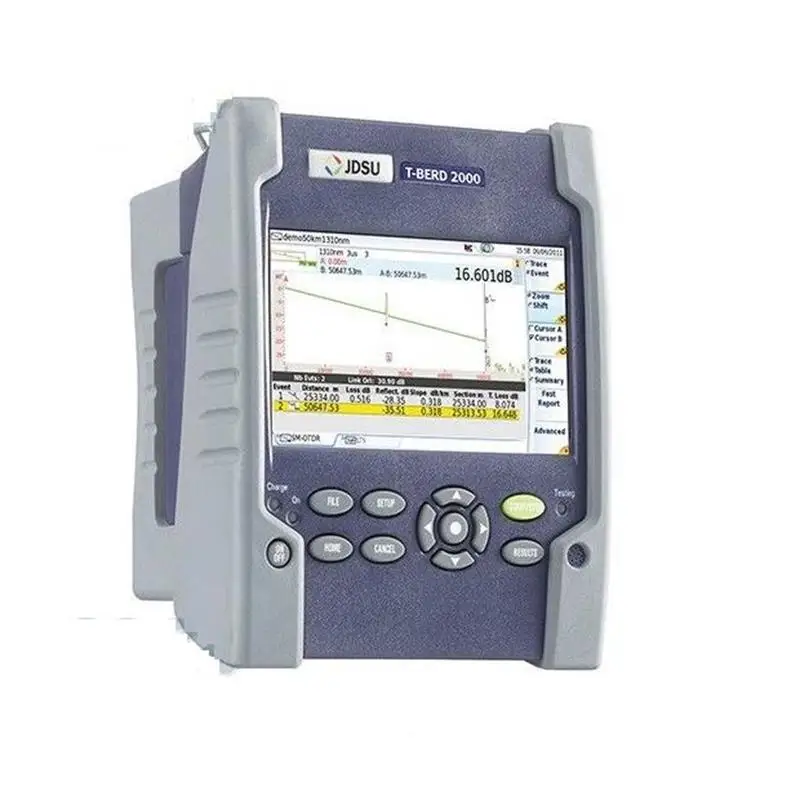 VIAVI MTS 2000 версия JDSU Смарт FTTB и FTTH OTDR 34/33dB 1310/1550nm с красным лазером|Детали устройств
