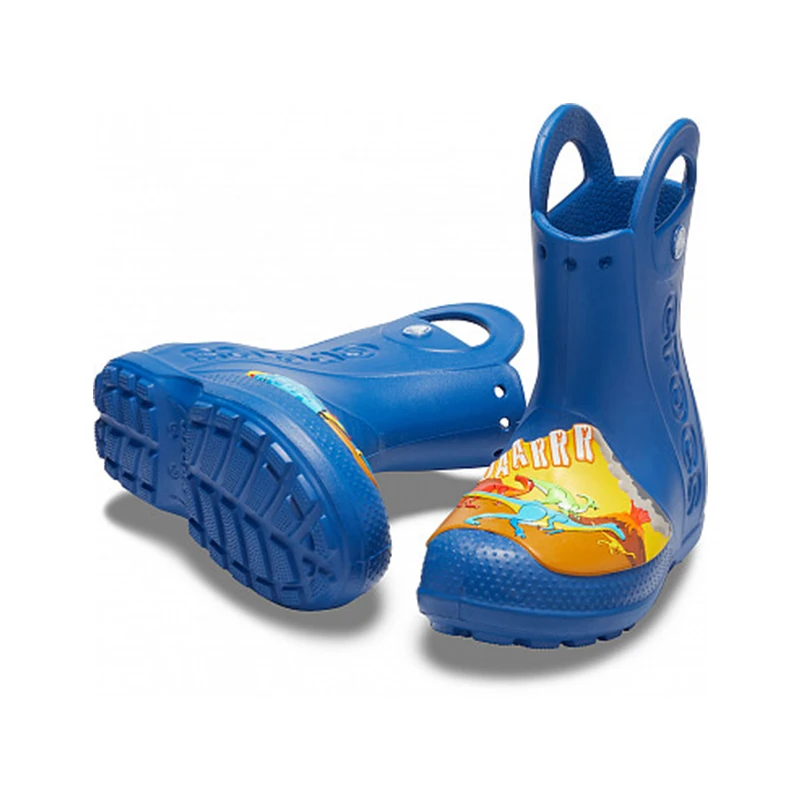 CROCS CrocsFL Dino Rain Boot K KIDS | Мать и ребенок