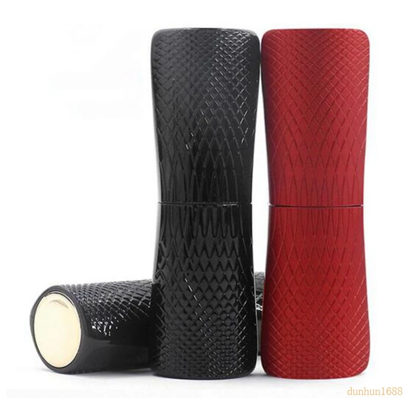 Бесплатная доставка 100 шт. пустые черные и красные тюбики для помады элегантный