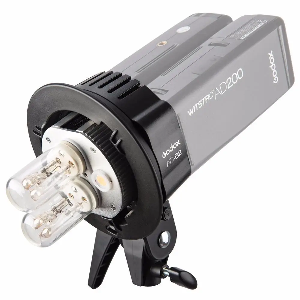 Godox 2pcs AD200 200Ws 2.4G TTL Flash Strobe Kit + X1T-C AD-B2 Bowens Reflector for Canon DSLR Camera | Электроника